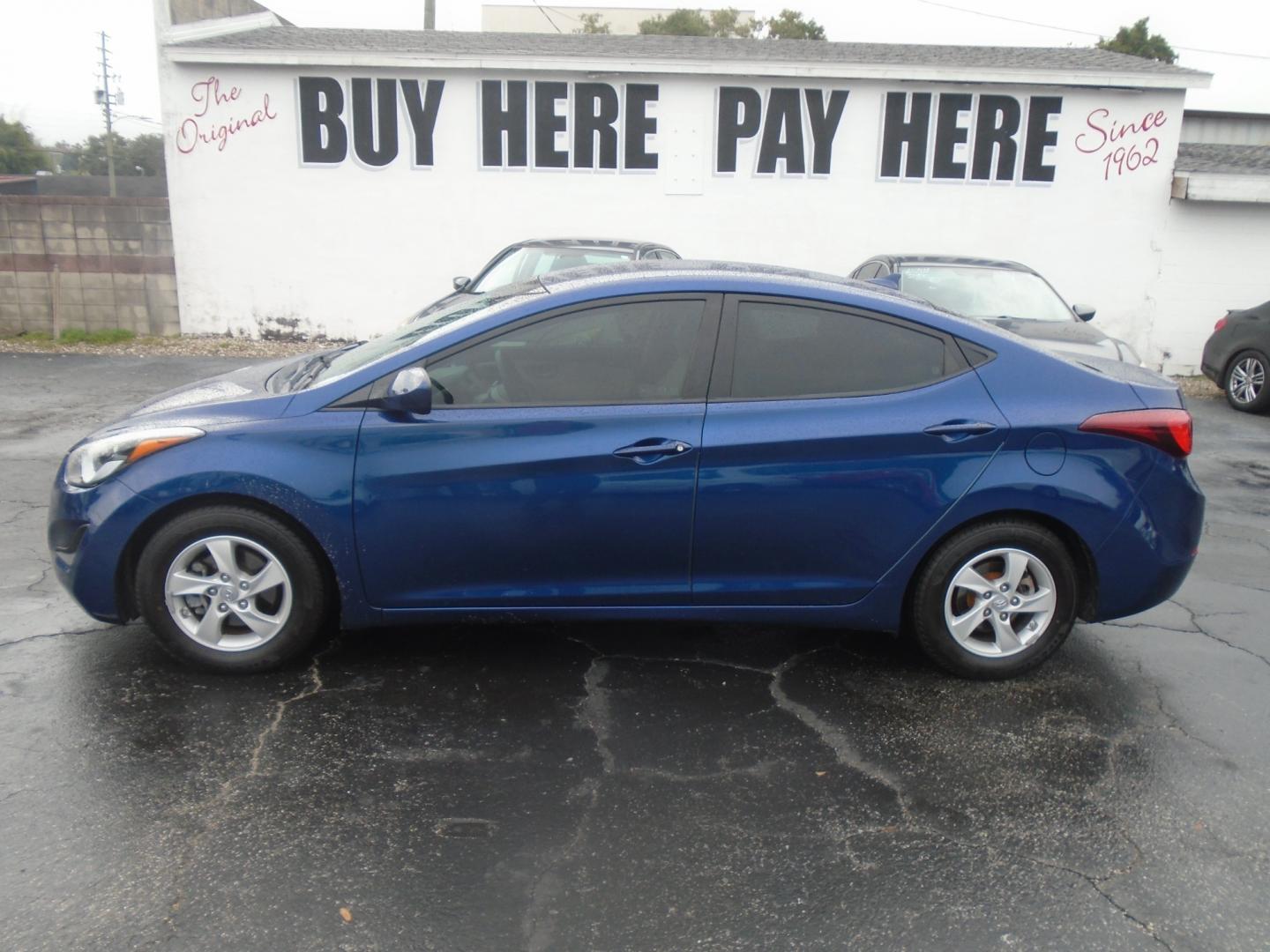 2015 Hyundai Elantra Limited (5NPDH4AE1FH) with an 1.8L L4 DOHC 16V engine, 6-Speed Automatic transmission, located at 6112 N Florida Avenue, Tampa, FL, 33604, (888) 521-5131, 27.954929, -82.459534 - Photo#0